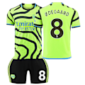 Pikkukuva 1 / 2: 2324 Arsenal vieraspelipaita vihreä setti No.8 ØDEGAARD XS