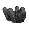 Miniatyrbild 4 av 4: PS4-kontrollerladdare, dubbel USB-laddningsdockningsstation för Sony Playstation 4 PS4, PS4 Slim, PS4 Pro Dualshock 4-kontroller