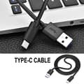 Miniatyrbillede 8 af 11: 1 stk Type-C interface opladerkabel datakabel til GoPro Hero 5