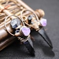Miniatyrbillede 4 af 5: Obsidian Halskæde Vedhæng - Pil Spids Gorgeous Healing Sten Smykker til Mænd, Kvinder, Børn Fremme Positiv Energi