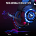 Miniatyrbillede 3 af 6: Gaming Headset til PS4 PS5 Xbox One Switch PC med støjreducerende mikrofon, dyb bas stereolyd