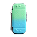 Miniatyrbild 2 av 6: Nintendo Switch/Switch Lite Gradient Förvaringsväska Bärväska Med Bärbar NS-tillbehör Med Fäste (Blå Grön)