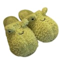 Miniatyrbild 1 av 4: Unisex Cartoon Frog Fleece Hemtofflor Memory Foam Halkfria inomhusskor (storlek: 8,5-9)
