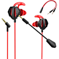 Pikkukuva 1 / 7: Peliheadset, jossa mikrofoni, langalliset pelikuulokkeet, PC-yhteensopivat PS4:n, Xbox Onen, PS5:n, Playstation-pelin, matkapuhelimen kanssa, irrotettava mikrofoni
