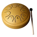 Miniatyrbillede 2 af 11: Tungetromme 4,5 tommer 8 tone C-nøgle kulstofstål mini tungetromme til voksne børn begynder guld