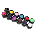 Miniatyrbilde 9 av 11: 12 farger skulpturmaling negl Soak Off UV Gel Set Profesjonell DIY negl Carved Gel for Nail Artist