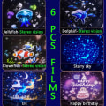 Miniatyrbilde 2 av 7: Ocean Star Sky Night Light Projector for Kid, Constellation Galaxy Projector, 360 Degree Rotating Nebula Starry Projection Lamp