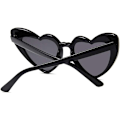 Pikkukuva 3 / 5: Sydänmuotoiset aurinkolasit naisille, Vintage Cat Eye Mod Style Retro Kurt Cobain -lasit