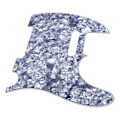 Miniatyrbild 9 av 11: Akustisk Gitarr Pickguard PVC Hållbar Elektrisk Gitarr Repskydd för TL Guard Plate GQ232 Grå Pärla