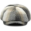Miniatyrbilde 2 av 5: Hatt for menn, klassisk Newsboy Flat Cap Gatsby Ivy Cabbie, bak