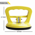 Miniatyrbild 2 av 7: Glas Sugkopp Tungt Aluminium Vakuumplatta Dragare Handtag Hållare Krokar Duty Galss Lyft/Kakel Sugkopp Lyft/Flytta Glas (Gul, 2Pack)