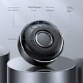 Pikkukuva 3 / 7: Mini Bluetooth-kaiutin Kannettava Metalli Ulkoilma Vahva Basso Pieni Teräs Tykki Tukee TWS-liitäntää Langaton Äänisarakke