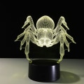 Miniatyrbillede 6 af 7: WJ Sengelampe 3D Illusion LED Lamper 3D Natlampe 3D Akryl Natlampe Soveværelse Sengelampe Stereo LED Natlampe Illusion LED Natlampe Nat-Lys