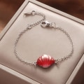 Miniatyrbilde 5 av 5: 9 stk Delikate Gullarmbånd for Kvinner, Justerbare Lagdelte Armbånd Søte Onde Øye Ovale Kjede Dame Smykker, Beste Gaver til Familie eller Venner