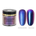 Pikkukuva 9 / 9: Kynsilakkapigmentti Koristejauhe Kameleontti Manikyyri Glitter Peilijauhe #02