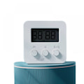 Miniatyrbillede 2 af 4: Display køkkentimer - Madlavningstimere til køkkenlærere Studerende Spil Børn Møder - Digital timer Magnetisk bagside Høj alarm (Hvid)