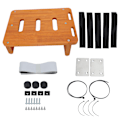 Miniatyrbild 1 av 11: Elektrisk gitarr effektpedalbräda träinstrument tillbehör set kit för prestanda