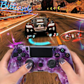 Miniatyrbillede 3 af 7: Dotpet PS4 Controller, Trådløs Controller Kompatibel med PS4/PS4 Pro/PS4 Slim/PC med Touch Panel/Audio Funktion/6-Axies Sensor/Du