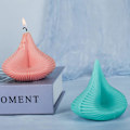 Miniatyrbillede 4 af 6: Spiral Stearinlysform Bølge Stearinlysform Cylinder Harpiksform Smykke Harpiksstøbeform Håndlavet Silikonform til Stearinlysfremstilling M D
