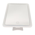Miniatyrbillede 3 af 11: LED Makeup Spejl Trinløs Dæmpning 180 Graders Rotation Touch Switch USB Genopladelig Lighted Spejl
