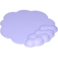 Miniatyrbillede 1 af 7: Musemåtte med håndledsstøtte og læderoverflade, Cloud håndledsstøtte musemåtte med memory foam, skridsikker PU-base musemåtte til hjemmet og kontoret