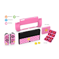 Miniatyrbild 5 av 5: För Nintendo Switch OLED Game Console Sticker + Console Cover + Case + Rocker Cap Set