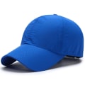 Miniatyrbilde 1 av 7: Unisex Ensfarget Baseball Cap Hurtigtørkende Pustende Pappahatt