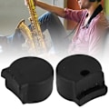Miniatyrbillede 3 af 11: 5 stk. Klarinet Fingerpude Beskytter Sort Gummi Sax Tommelfingerstøtte