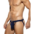 Miniatyrbild 1 av 7: Herr Athletic Supporter Stretch Underwear Mesh Jock Strap Multipack White deep Blue