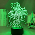 Miniatyrbillede 3 af 5: 3CX Mo Dao Zu Shi USB 3D LED Lampe Anime Manga Lan Wang Ji og Wei Wu Xian Soveværelses Dekoration Natlampe 7/16 Farve Fjernbetjening Berøringskontakt