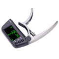 Miniatyrbild 4 av 10: Meideal 2 i 1 TCapo20 Capo Tuner med LCD för gitarrbas (kopparfärg)