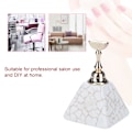 Miniatyrbillede 7 af 9: Magnetisk negletip øvelsesstand base legering holder neglekunst display stand manicure værktøj (Beige)