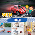 Miniatyrbild 5 av 5: Leksaker för 2-5 år gamla pojkar, Mini fjärrkontrollbil, Småbarnsleksaker 2-4 år, RC-bil för barn, Billeksaker för pojkar 3-5 år gamla, Presenter till 2 3 4 5 år gamla pojkar