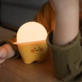 Miniatyrbillede 3 af 6: Led Fat Pier Natlampe Sød Soveværelse Øjenbeskyttelse Bordlampe