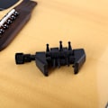 Miniatyrbilde 3 av 8: Flanger Multifunksjonell Flexi Capo Chord Tuning for Folk Guitar String