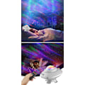 Miniatyrbild 5 av 5: Stjärnprojektor Nattlampa, 3 i 1 LED Stjärnhimmel Aurora Projektorlampa med Fjärrkontroll för Sovrum Tak Nattprojektor