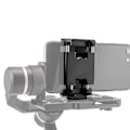 Miniatyrbild 7 av 11: Lättvikts metall smartphone hållare klämma förlängningsfäste montering för Feiyu G6 Plus Gimbal