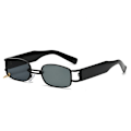 Pikkukuva 2 / 6: Aviator Suuret Muotimaiset Aurinkolasit Miehille ja Naisille, Goggle Alloy Kehykset