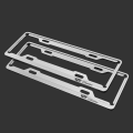 Miniatyrbild 1 av 5: Två bilar kolfiber aluminiumlegering licensramar-【Cadillac/licensskylt låda/blått kort special】