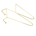 Miniatyrbillede 10 af 11: Neglekunst Display Stativ Står Robust Elegant Metal Multifunktion Billedramme Holder Stativ Guld