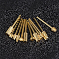 Miniatyrbild 8 av 11: 12 st/set Legering Volfram Stål Guld Nagelborr Bits Fil Slipning Huvud Manikyr Vård Verktygssats