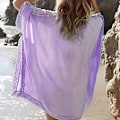 Miniatyrbilde 2 av 4: Kvinners strandbadedrakt badedrakt bikini badedrakt oversized cover up --- lilla