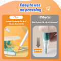 Miniatyrbilde 3 av 6: Akryl Paint Marker Penner, Dobbel Tip Penner Med Myke og Harde Tipper, Fine Akryl Paint Markører for Tre, Lerret, Stein, DIY 24pcs