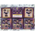 Miniatyrbild 7 av 7: (6 stycken) Detective Conan anime-figurer, 6 Q-version Conan Kidd äggbox figurin figurer, bilprydnader-6 stycken 6 pieces