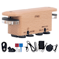 Miniatyrbillede 1 af 11: Vibrationslydshul Pickup Indbygget Reverb Delay Træguitar Lyd Pickup til Koncert