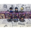Miniatyrbild 3 av 7: (6 stycken) Detective Conan anime-figurer, 6 Q-version Conan Kidd äggbox figurin figurer, bilprydnader-6 stycken 6 pieces