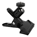 Miniatyrbild 8 av 11: Tripod-kameraklämmafäste med 360 graders roterande kulhuvud 1/4 tum skruv för bärbar dator
