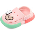 Miniatyrbild 1 av 5: Barn Trädgård Clogs Söta Sommar Slip-On Mules Sandaler för Pojkar Flickor Inomhus Utomhus Strand Promenad Tofflor