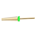 Miniatyrbilde 9 av 11: Spiker Sliping Head Cone Ultra Lang Rask Sanding Wolfram Stål Spiker Drill Bit for Manikyr Golden 134# C