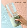 Miniatyrbillede 5 af 7: Net-berømthed trådløs juicer bærbar husholdnings frugtkop mini juicer kop USB opladning lille juicer Hvid
